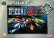 Scan of front side of box of F-Zero X - Players' Choice
