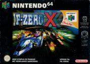 Scan of front side of box of F-Zero X