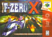 Scan of front side of box of F-Zero X