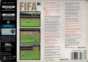 Scan de la face arrière de la boite de FIFA 64
