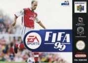 Scan of front side of box of FIFA 99