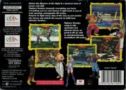 Scan of back side of box of Fighters Destiny
