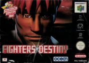 Scan of front side of box of Fighters Destiny