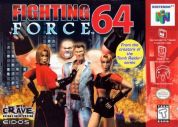 Scan of front side of box of Fighting Force 64