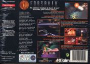 Scan of back side of box of Forsaken