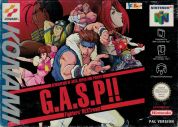 Scan of front side of box of G.A.S.P!!: Fighter's NEXTream