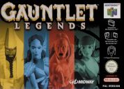 Scan of front side of box of Gauntlet Legends