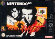 Scan of front side of box of Goldeneye 007