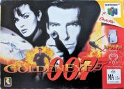 Scan of front side of box of Goldeneye 007