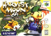 Scan de la face avant de la boite de Harvest Moon 64