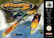 Scan of front side of box of Hydro Thunder