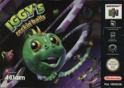 Scan of front side of box of Iggy's Reckin' Balls