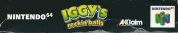 Scan of upper side of box of Iggy's Reckin' Balls