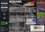 Scan of back side of box of International Superstar Soccer 2000