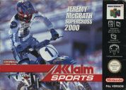 Scan de la face avant de la boite de Jeremy McGrath Supercross 2000