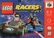 Scan of front side of box of Lego Racers