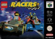 Scan of front side of box of Lego Racers