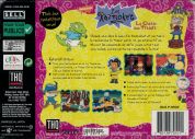 Scan of back side of box of Les Razmokets : la Chasse aux Trésors