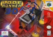 Scan of front side of box of Lode Runner 3D