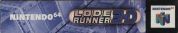 Scan of upper side of box of Lode Runner 3D