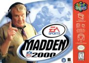 Scan de la face avant de la boite de Madden NFL 2000