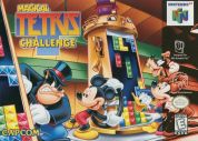 Scan of front side of box of Magical Tetris Challenge