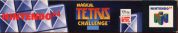Scan of upper side of box of Magical Tetris Challenge