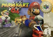 Scan of front side of box of Mario Kart 64