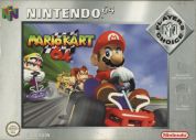 Scan of front side of box of Mario Kart 64