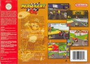 Scan de la face arrière de la boite de Mario Kart 64