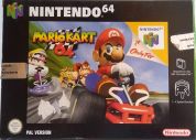 Scan of front side of box of Mario Kart 64