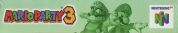Scan du côté inférieur de la boite de Mario Party 3