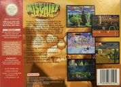 Scan of back side of box of Mischief Makers