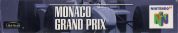 Scan du côté supérieur de la boite de Monaco Grand Prix
