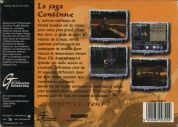 Scan of back side of box of Mortal Kombat Mythologies: Sub-Zero