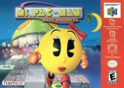 Scan de la face avant de la boite de Ms. Pac-Man Maze Madness