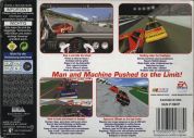 Scan of back side of box of NASCAR '99