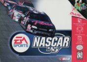 Scan of front side of box of NASCAR '99