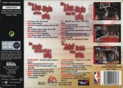 Scan of back side of box of NBA Live 99