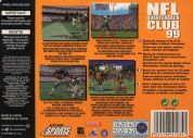 Scan of back side of box of NFL Quarterback Club '99