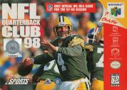 Scan of front side of box of NFL Quarterback Club '98