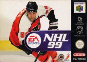 Scan de la face avant de la boite de NHL '99