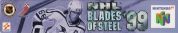 Scan of upper side of box of NHL Blades of Steel '99