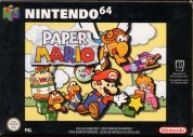 Scan de la face avant de la boite de Paper Mario