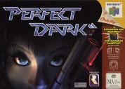 Scan of front side of box of Perfect Dark