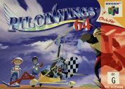 Scan of front side of box of Pilotwings 64