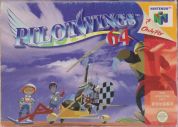 Scan of front side of box of Pilotwings 64