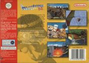 Scan of back side of box of Pilotwings 64