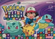 Scan of front side of box of Pokemon Puzzle League