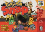 Scan of front side of box of Pokemon Snap